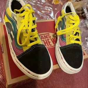 Vans Old Skool Juxtapose Off The Wall Disarray kids